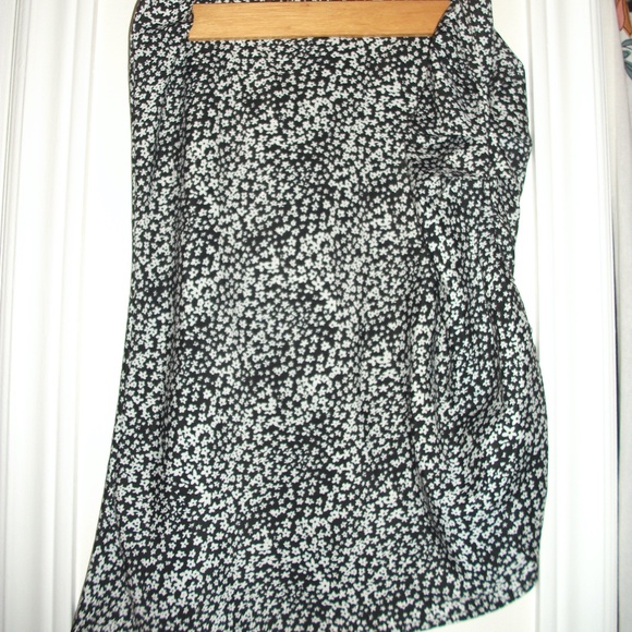 black&white CodexMode floral skirt. L. - Picture 2 of 2